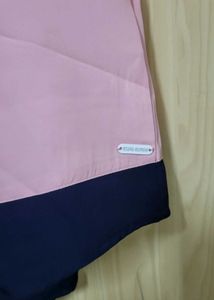 Pink &amp; Black Sleeveless Top Never Used