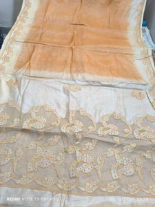 Vintage pure Tussar Silk Saree