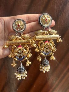 Premium Quality German Silver Earrings