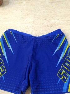 Blue Graphic Athletic Shorts/swim shorts