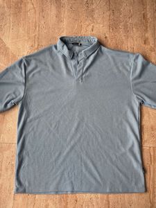 Casual Blue Polo Shirt
