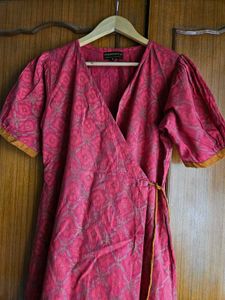 Angrakha style kurti