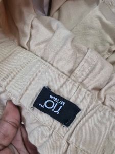 Casual Beige Pants