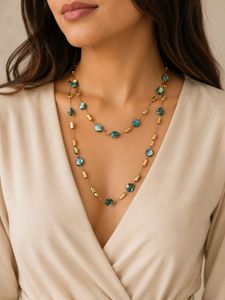 Bohemian Beaded Long Necklace