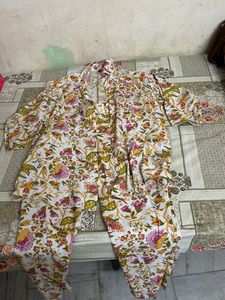 Women's Floral Print cord set