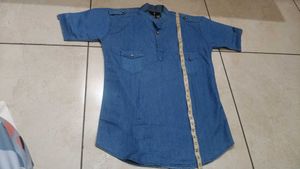 Blue Denim Shirt