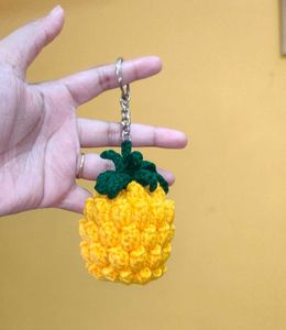 Cute Crochet Pineapple Keychain