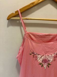 Cute Pink Slip Dress