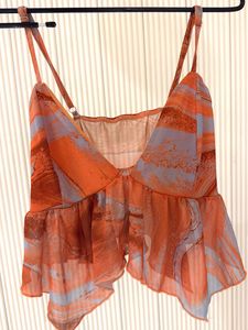 Chic Abstract Print Co-ord Set