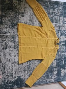 Mustard Yellow Blouse