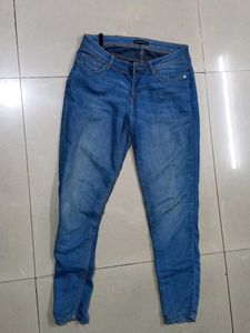 Blue Stripe Shirt &amp; Denim pant Set