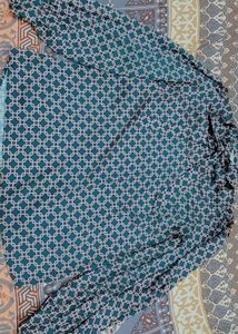 Stylish Teal &amp; Pink Chain Print Top