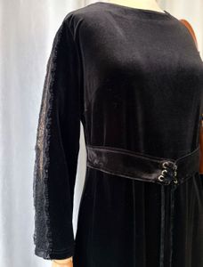 Korean Velvet Dress