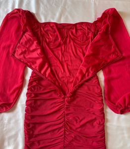 Urbanic Red Bodycon Dress