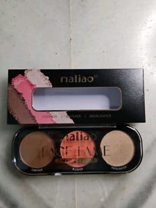 Maliao Contour, Blusher & Highlighter Palette