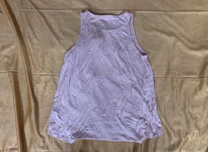 Pink Glitter Heart Tank Top