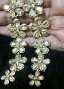 Flower Statement Earrings