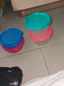 Small Cup Tupperware 4ps New Fresh