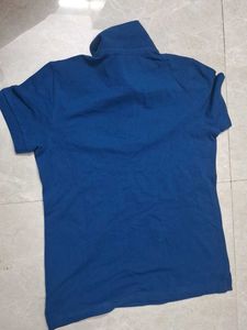 USPA. Blue Polo T-Shirt