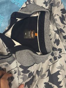 Men's Floral Print Polo Shirt