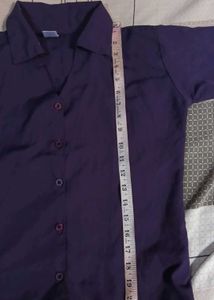 Classy Purple Formal/Casual Top (Super Soft) ✨