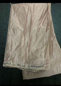 Embellished Silk Kurta