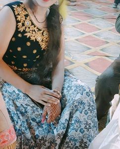 Lehenga Crop Top For Girls
