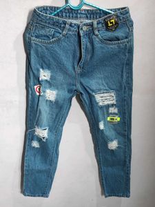 Hight Waist Denim Jeans