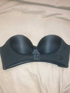 Black Strapless Bra