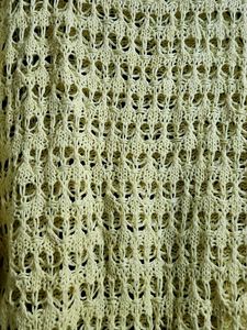 Pretty Yellow Knitted Top