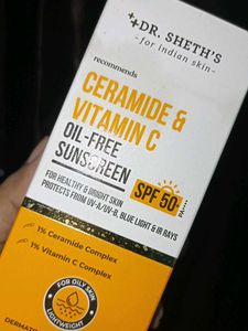 Dr. Seth's Ceramide &amp; Vitamin C Sunscreen