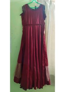 Elegant Maroon Dress