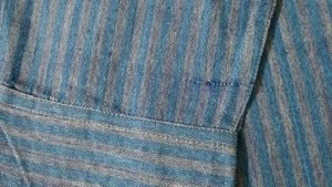 Men's Blue Striped Casual Shirt