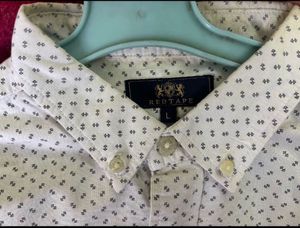 Red Tape Men's Printed Casual Shirt