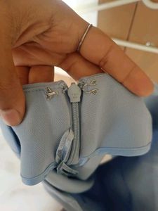 Sky Blue Skort with side slit