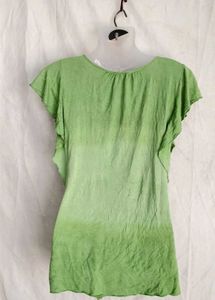 Y2K fluorescent green top