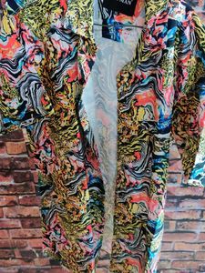 Tryman Abstract Print Shirt