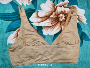 Shein Casual Slip-On V neck Micro crop Knit bra