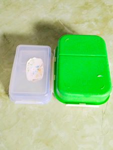 2 Tifin Box Good Condition No Flaws