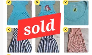 3 frocks for Little doll