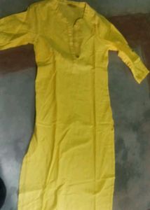 Vibrant Yellow Kurta