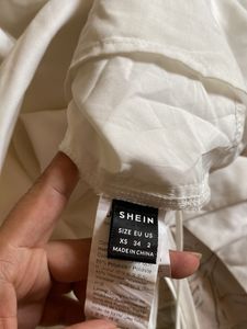 White Cutout Mini Dress