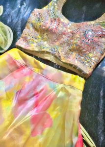 Organza Lehanga