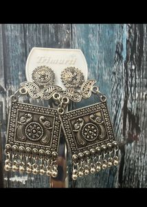 Unique Oxidised Earrings