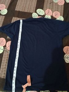 Graphic Print Navy Blue T-Shirt