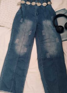 Y2K Strechable Baggy Jeans