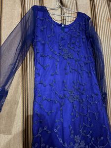 Heavy Blue Gown.