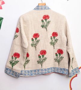 Embroidered jute Jacket