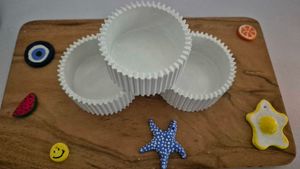 White Decorative Cups