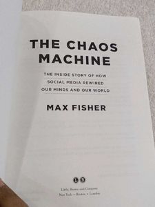 The Chaos Machine by Max Fisher